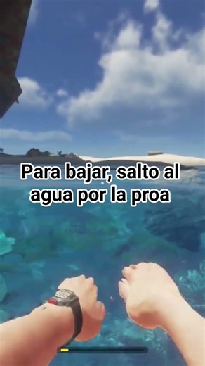 Stranded Deep. Para bajar, salto al agua por la proa