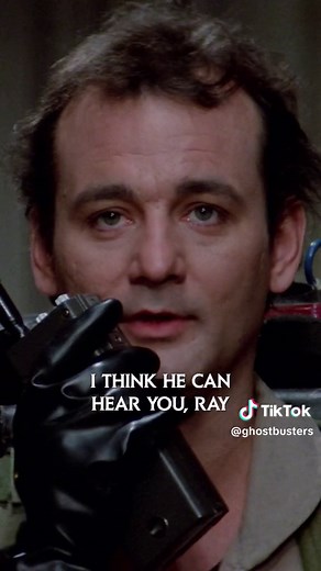 The first time actual, physical contact was made. 🥲 #Ghostbusters