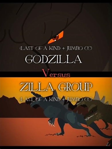 GODZILLA (JUMBO CC) VS ZILLA GROUP (JUMBO CC) | #MONSTERVERSE#