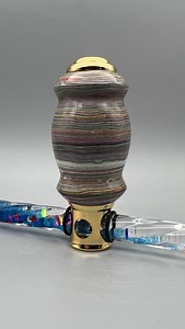 I thought our egg-oscope kaleidoscope was cool, but this wand version of the kaleidoscope has it beat. Watch the end of the video to see some of its shapes and colors. #thegraffiribridge #kaleidoscope | The Graffiti Bridge