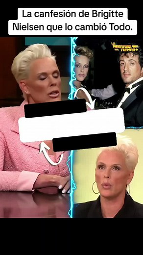 La confesión de Brigitte Nielsen que lo cambió todo