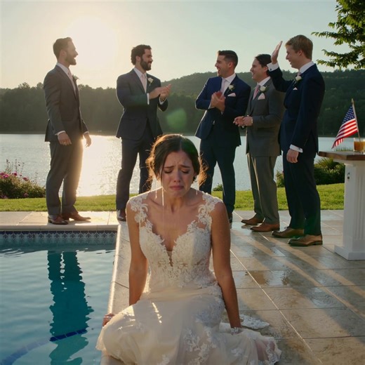 Hot: Groom Throws Bride Into Pool During Wedding Photoshoot — And Commits a Mistake He’ll Regret for the Rest of His Life. I always thought my wedding day would be perfect — a day filled with light, laughter, and love. And it was… until my groom, the man who had just promised to “love and protect me forever,” deliberately threw me into the pool during our wedding photoshoot. The cold water swallowed me whole, the lace of my gown floating like ghosts around me. When I surfaced, gasping, he was la