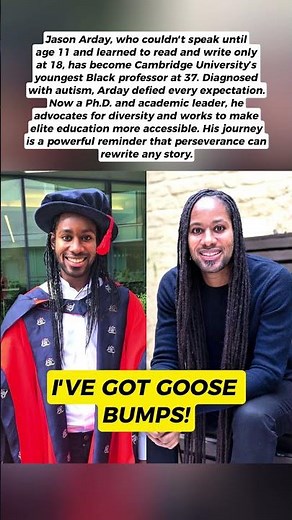 Jason Arday: From Silence to Cambridge’s Youngest Black Professor