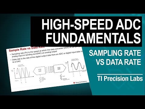 Sampling vs. data rate, decimation (DDC) and interpolation (DUC) in high-speed data converters
