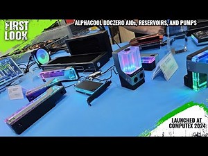 Alphacool DDCzero Product Family AIOs, Reservoirs, and Pumps Launched At Computex 2024