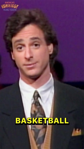 Bob Saget reacts to the worst basketball plays ever 🏀😂 #bobsaget #comedy #fails