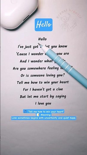 Easy English Karaoke | Hello – Sing & Learn English