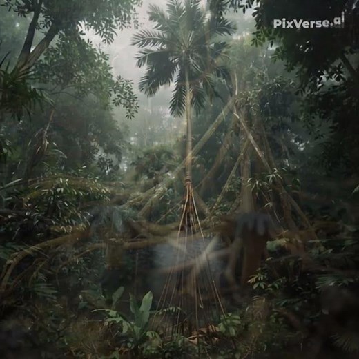 How the “Walking Palm” Moves Across the Rainforest