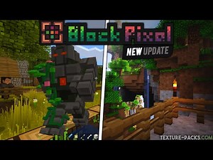 Block Pixel 1.21/1.21.11/1.21.10 - Minecraft Texture Pack Download
