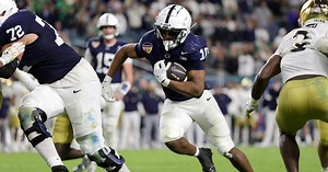Running back Nick Singleton is still enrolled at Penn State despite directory indicating otherwise