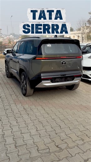 Tata SIERRA Back Light | Tata SIERRA | SIERRA Facelift | Tata New SIERRA | New Tata SIERRA ||