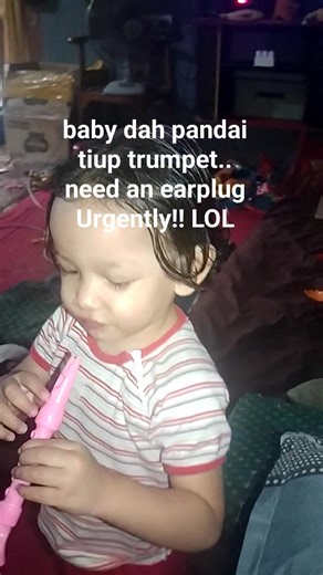 29 reactions · 42 comments | trumpet symphony by 2 y.o. what's better music than this? before this, he just slurp them like a straw. ok, blowing lesson done. Next?? #kids #parenting | Are Long | Facebook
