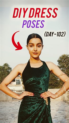 DIY Dress Pose Practice | Beginner Model #shorts #minivlog #diy #model #practice