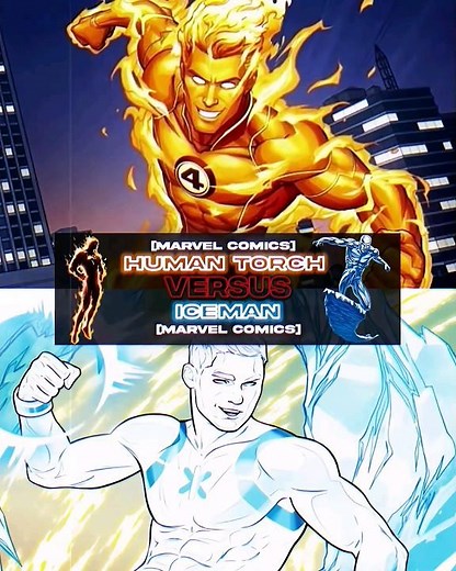 Human Torch VS Iceman | Marvel arc #6