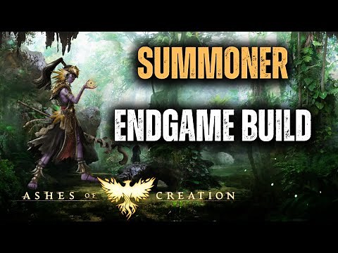 Ashes of Creation Summoner Endgame Build | PvP & PvE Ultimate Setup