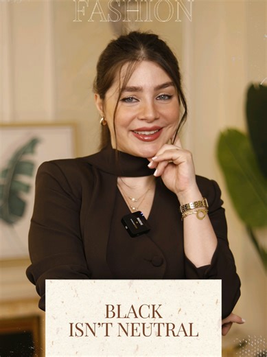 Follow @‌elegantidentity.academy Black isn’t always the safest choice. The magic is in the color pairing. 🎨🖤 #ColorStyling #StyleTips #FashionDetails ‌ السر مش باللون السر بالتنسيق بين الألوان. شو كان التنسيق المفضّل عندِك؟ 🎨 #تنسيق_ألوان #موضة