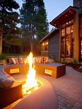 Creative Backyard Fire Pit Ideas for Cozy Outdoor Spaces #BackyardFirePit