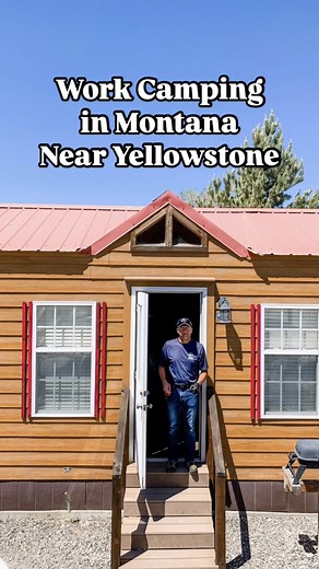 Work camping in Montana was an absolute DREAM, even down to the smallest things like going to the grocery store. Our Montana job was our first work camping job and we loved everything about it from the people we worked with to the job we got to do to the town that we got to live in for 5 months to the fact that we lived 4 blocks from the north entrance to Yellowstone. The only bad part about this work camping job was that we had to leave. You guys, you only have this one life. If you are miserab