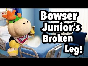SML Movie: Bowser Junior's Broken Leg!