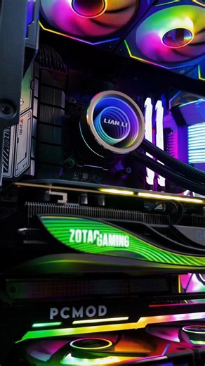 Looks and plays like a dream IG: pcmod.gg #PcBuild #GamingPC #PcSetup #Tech #PcHardware #PcComponents #PcGaming | ZOTAC