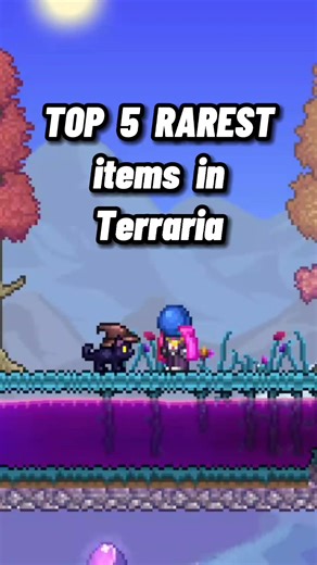 Top 5 Rarest Items in Terraria 1.4.4!