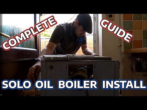 Oil boiler installation from start to finish