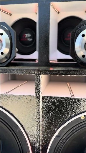 Polo com Som - 2 graves de15” 1500 rms - Cones Hdf 1520 #somautomotivo