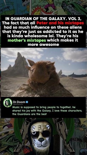 Peter Quill Shared His Mother’s Music With The Galaxy 🎶✨