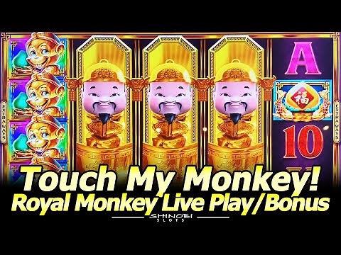 Royal Monkey Gold Stacks 88 Slot Machine - Live Play and Free Spins Bonus with Re-Trigger