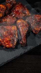 Try our new Smoked BBQ Chicken! It's smoked in-house daily for a rich, authentic flavor you'll love. Get an 8-piece for just $9.99! order.happyspizza.com | The Official Happy's Pizza