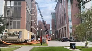 BREAKING NEWS - Emergency officials say crews are responding to a reported fire at MUSC in Charleston. Police are urging motorists to avoid the area. https://www.live5news.com/2020/10/09/emergency-crews-responding-reported-fire-musc/ | Live 5 News