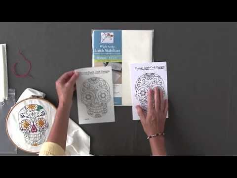 Wash-Away Stitch Stabilizer