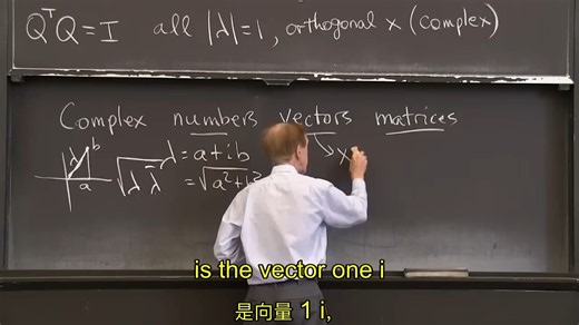 46. Symmetric Matrices, Real Eigenvalues, Orthogonal Eigenvectors