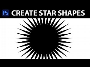 How to make star in photoshop
