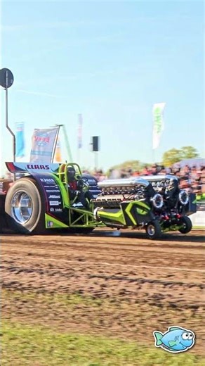 'Green Monster V' delivers top performance at the start of the season at the Tractor Pulling Füch...