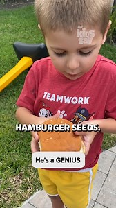 See? Farming isn't hard! 🌱 #seeds #plant #funny #cute #reels | Kids Say