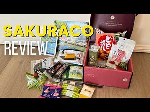 Sakuraco Box Review - Japanese Snack Box Taste Test