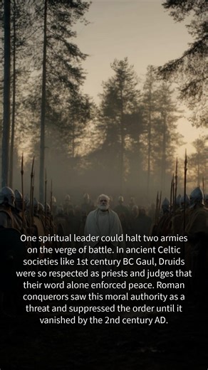 When Druids spoke even armies listened, backed by legal and spiritual power that could turn dissenters into outcasts. #CelticHistory #Druids #AncientWorld | History Vault