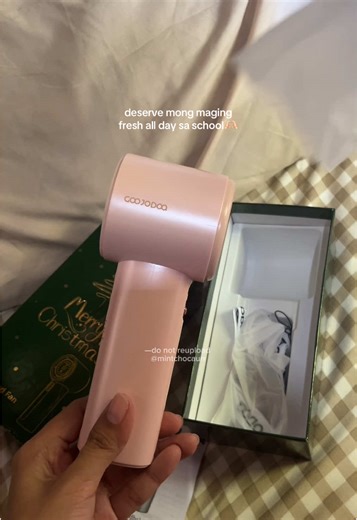 #goojodoq#turbofan#speedfan#strongwind#longbatterylife#pink#schoolessential
