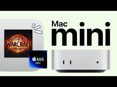  Mac Mini M4 Pro - World of Warcraft Retail game Test Ultra Wide - 4k