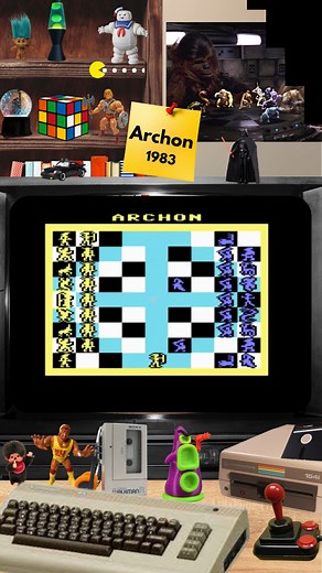 C64 - Archon - 1983 #retrogames #retrospiele #classicgames #C64 #brettspiele #schach #chess #80er | Andre Kallisto - Retro Game Videos