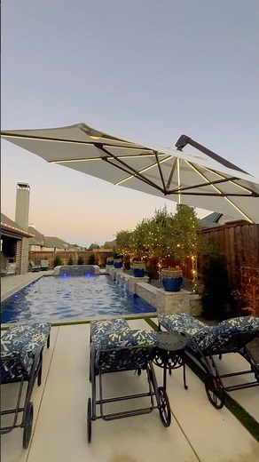 Modern Pool & Patio Design Where Everything Works Together ✨