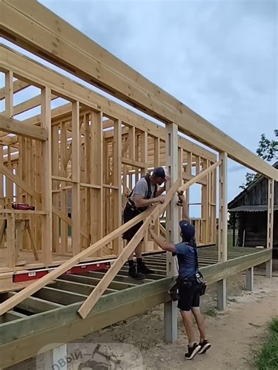 Step-by-Step Guide to Building a 106m² Wooden Frame House