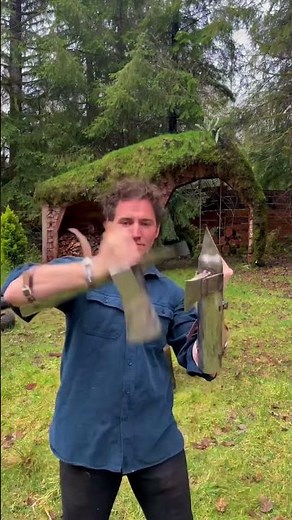 RedBull🔥 Extreme Axe Throwing 🎯🪓 #shorts