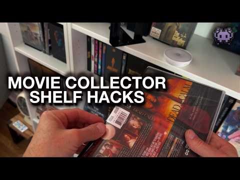 Billy Bookcase Shelf Hacks for Physical Media Collectors (ASMR Re‑Organization)