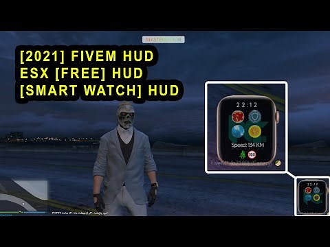 [2021] GTA V - Fivem (ESX) FREE Smartwatch HUD!