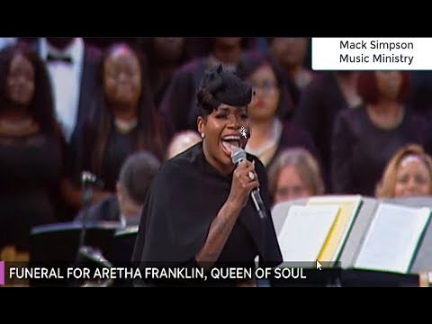 Fantasia Sings at Aretha Franklin's Funeral