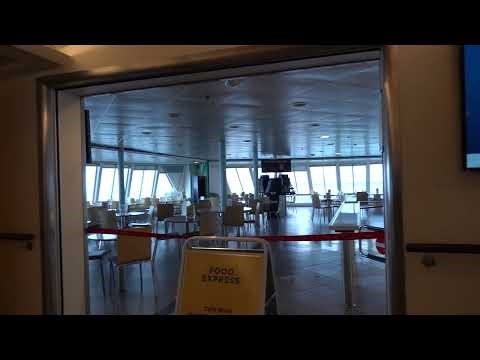 Scandlines M/F Prins Richard med alarmklokker som øvelse. Alarm bells onboard as drill, Nov 2025