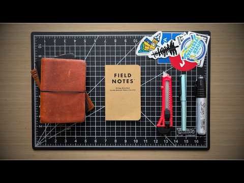 Set up a pocket notebook with me!