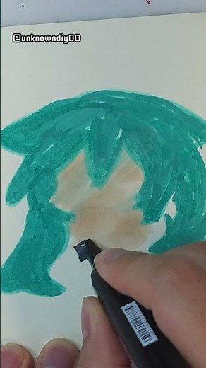 Drawing Chibi Hatsune Miku! 🎨